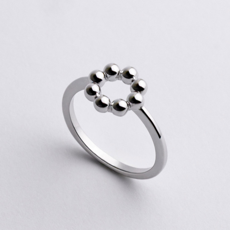 Кольцо серебряное 2КН25/53