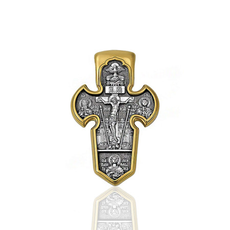 Хрестик срібний 2КР106