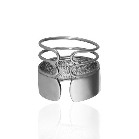 Кольцо серебряное 2КБ395