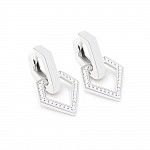 Серьги серебряные с фианитами 3630.1