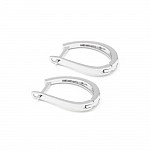 Серьги серебряные с фианитами 5591-р