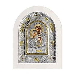Икона Святое Семейство 4E3105/WH-BX 18*22 см