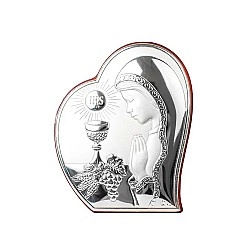 Икона Первое причастие для девочки E970/4 11*8,8 см