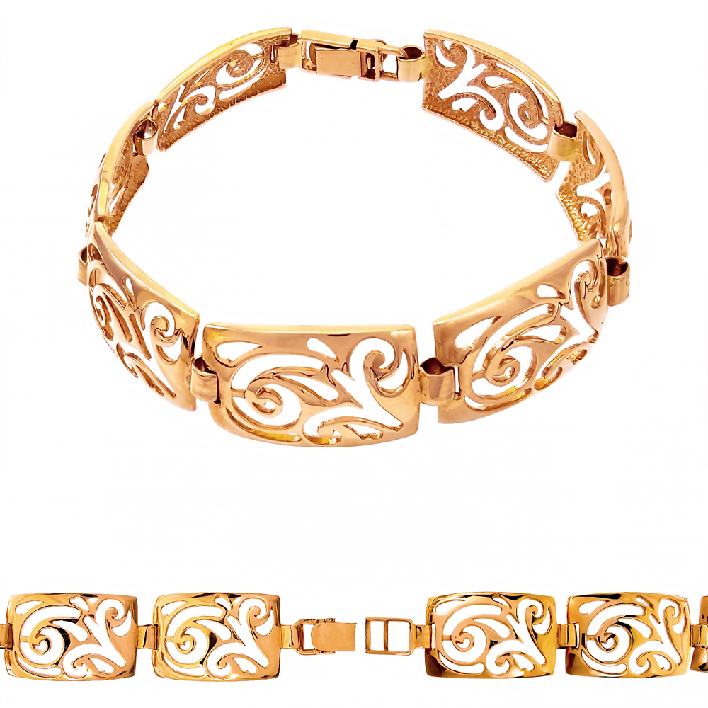 Образцы браслетов из золота на заказ